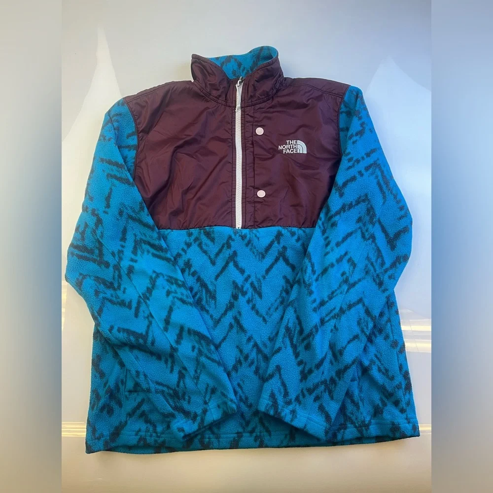 The North Face Men’s Half zip Fleece Sweater R121-1 - Picture 1 of 5
